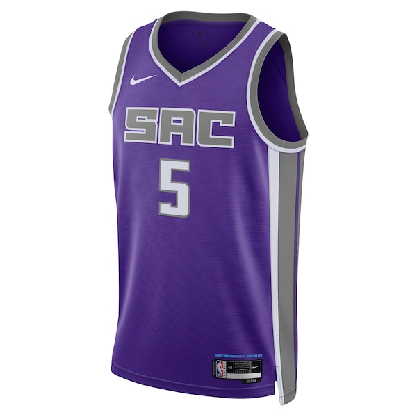 De'Aaron Fox Sacramento Kings Nike Unisex Swingman Jersey - Icon Edition - Purple