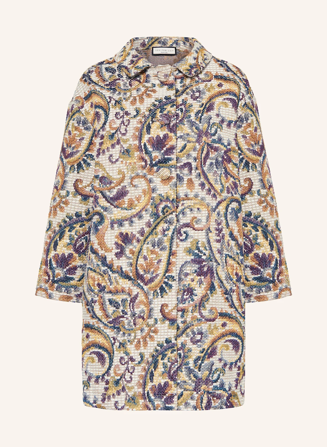 SEM PER LEI Jacquard-Mantel