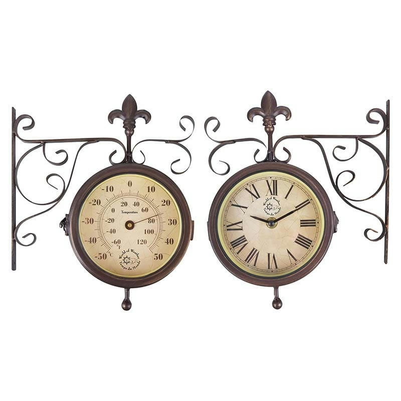 - Horloge extérieure avec thermomètre