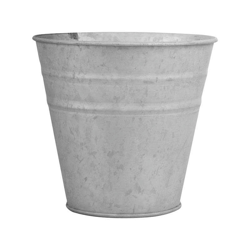 - Pot de fleurs Zinc 9 cm