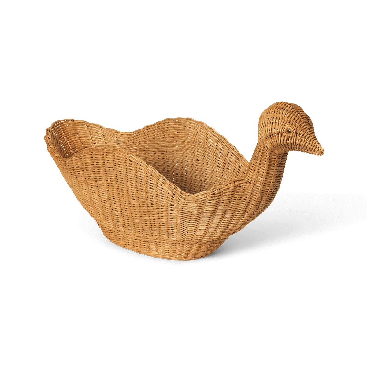 Ferm Living - Bird Aufbewahrung, Rattan geflochten