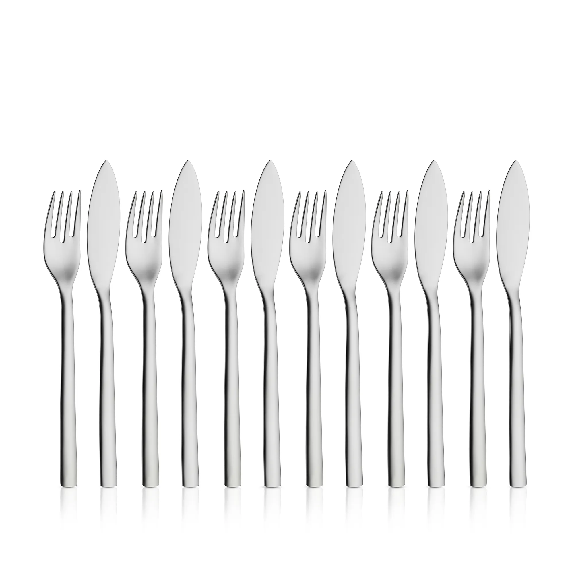 Fish cutlery set Nuova 12-piece