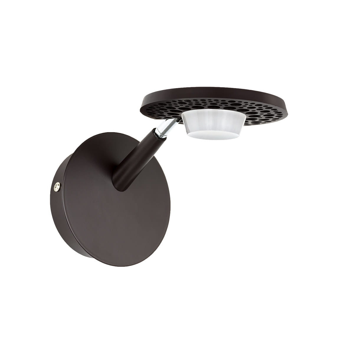Kinkiet KRESYDAbrązowy LED 1x3.6W 350lm wym:12x10,3x10,3cm IP20 Italux
