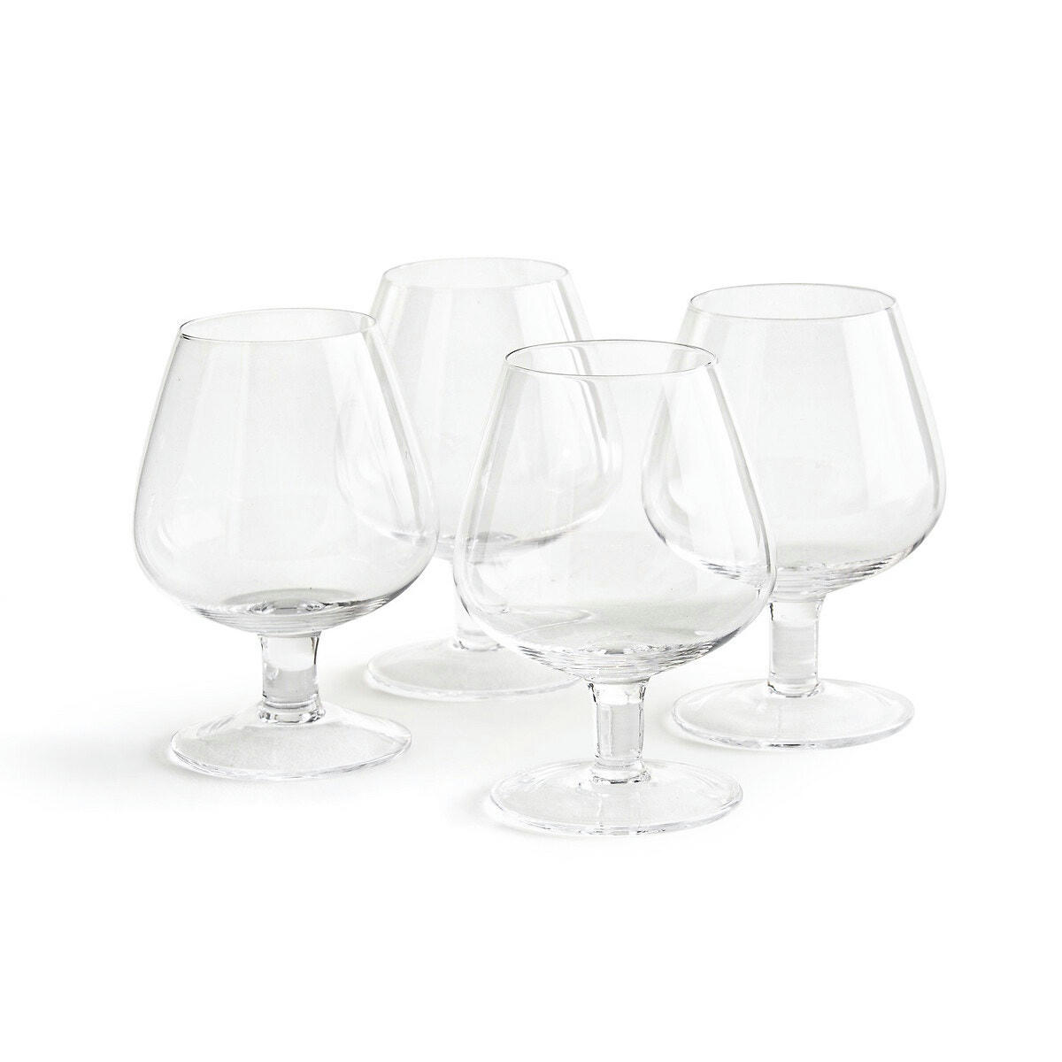 Lot 4 verres à cognac, Alak