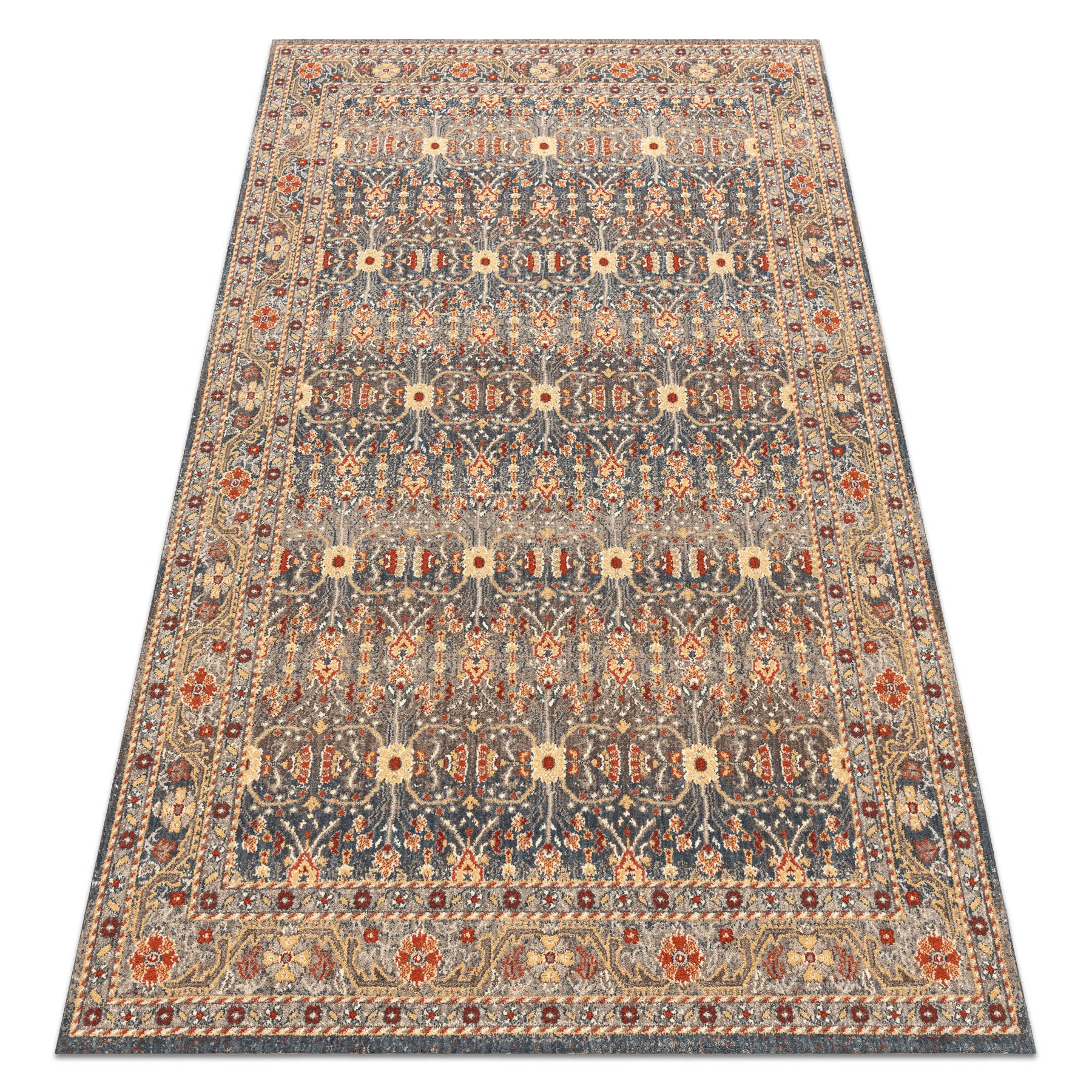Dywan LEGEND 468 12 GB500 wełniany OSTA - Ornament, ramka 160x230 cm