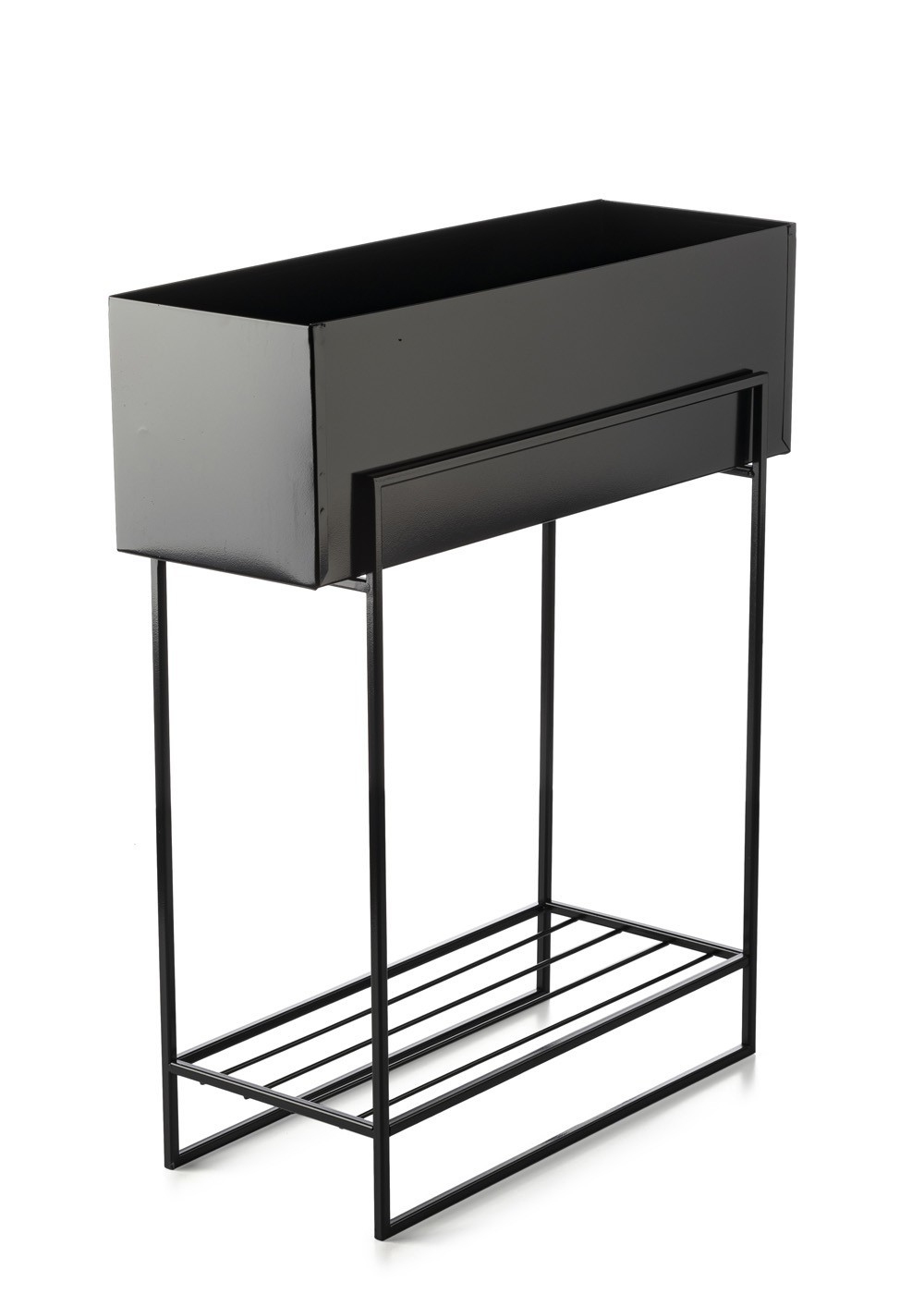 Kwietnik metalowy stojak na kwiaty 72 cm LOFT
