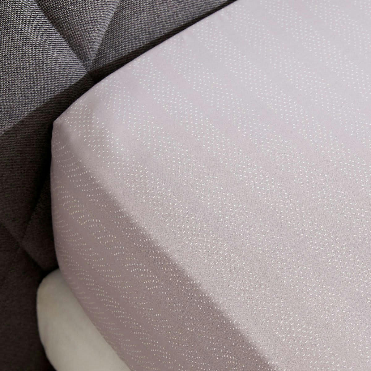 TUILERIES - Drap housse satin beige 140x190 cm