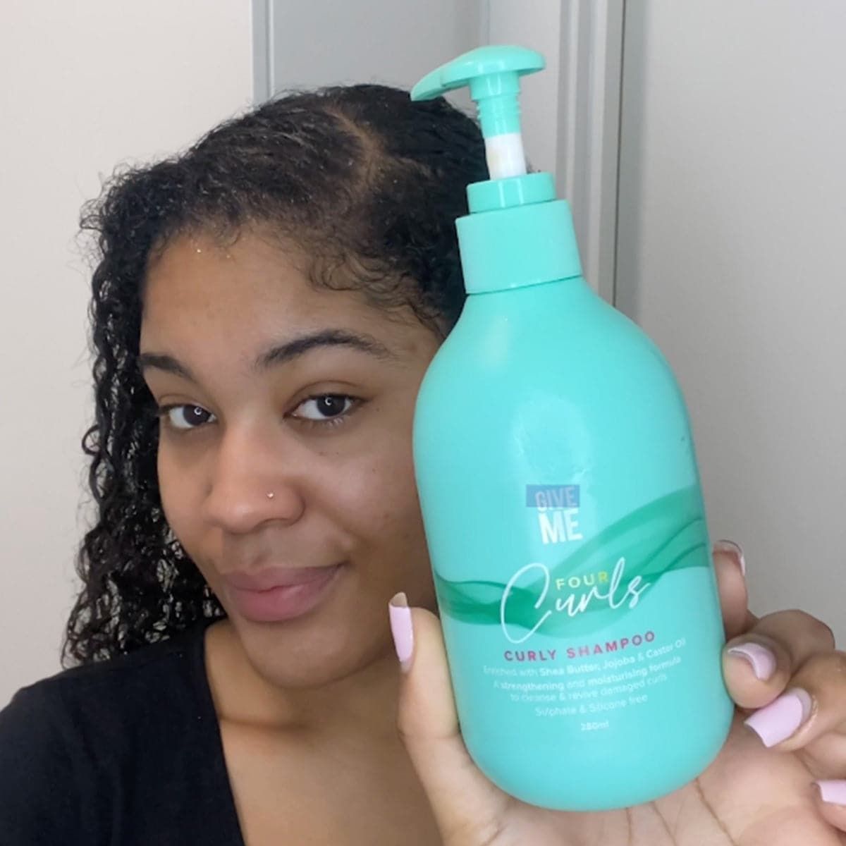 Give Me Four Curls Shea Butter Shampoo - 280ml