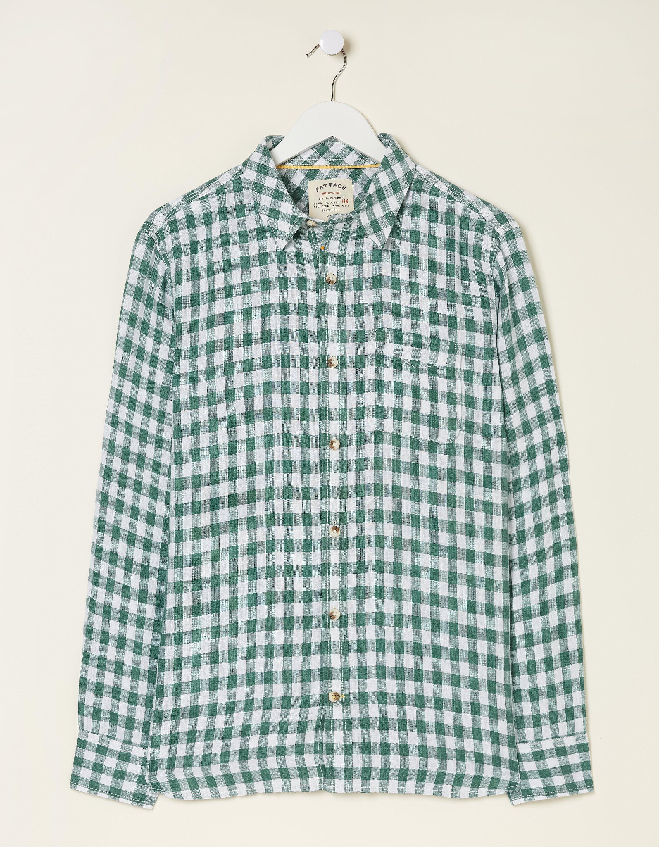 Gingham Linen Shirt