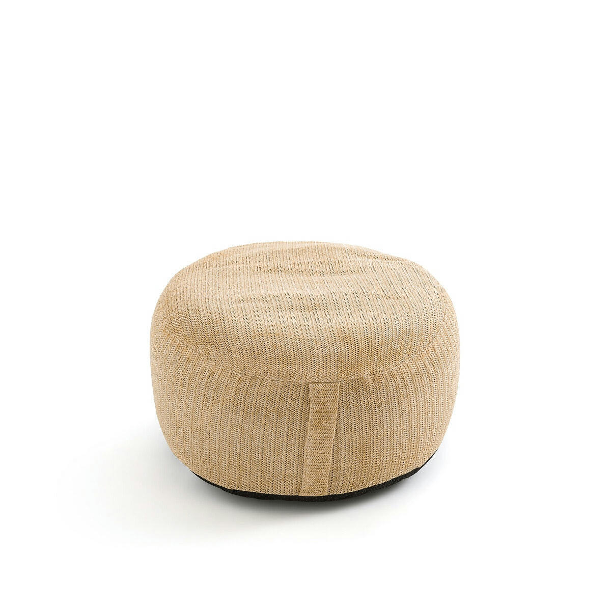 Pouf gonflable effet tissé, Belto
