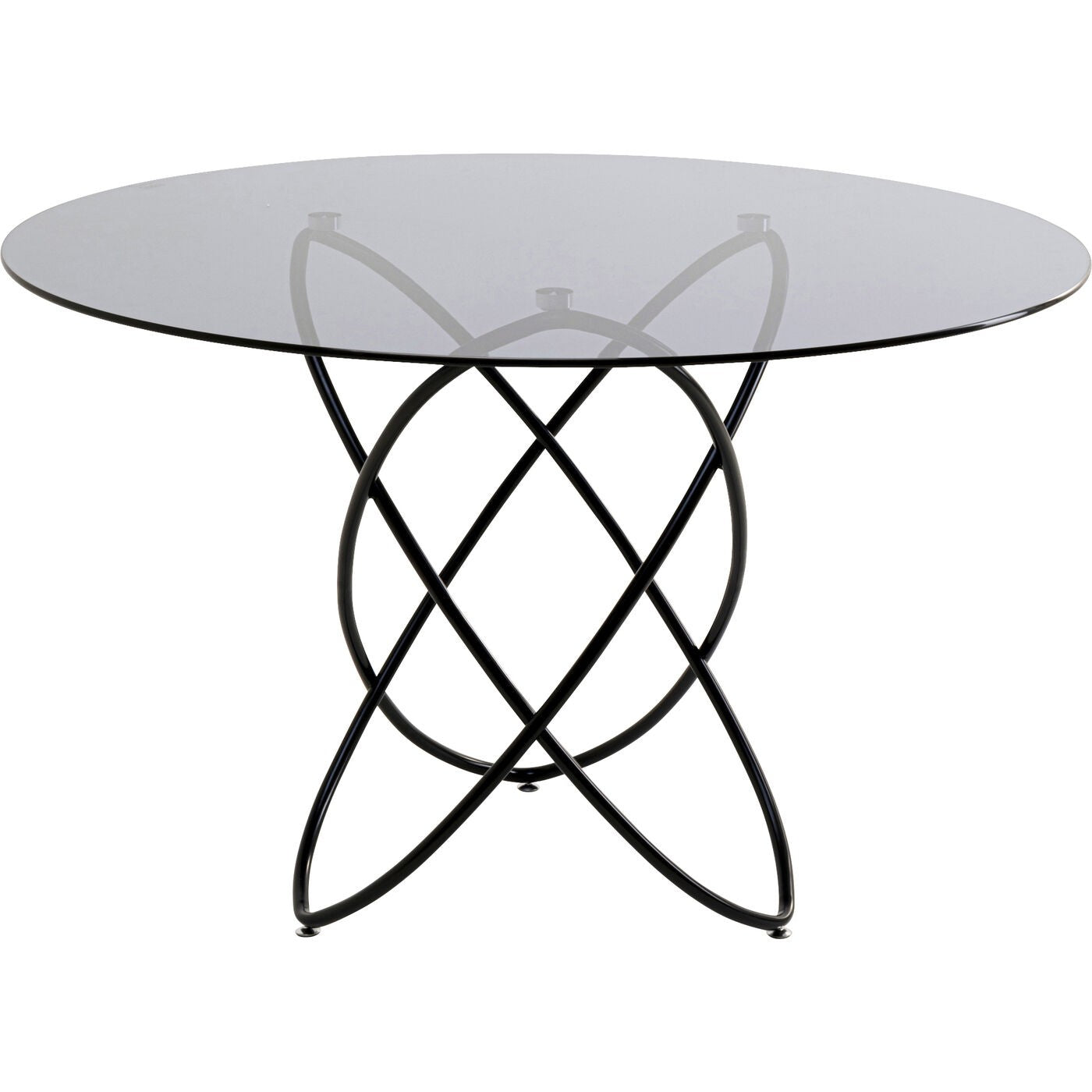 Kare Design Eettafel Molekular Ø120cm zwart