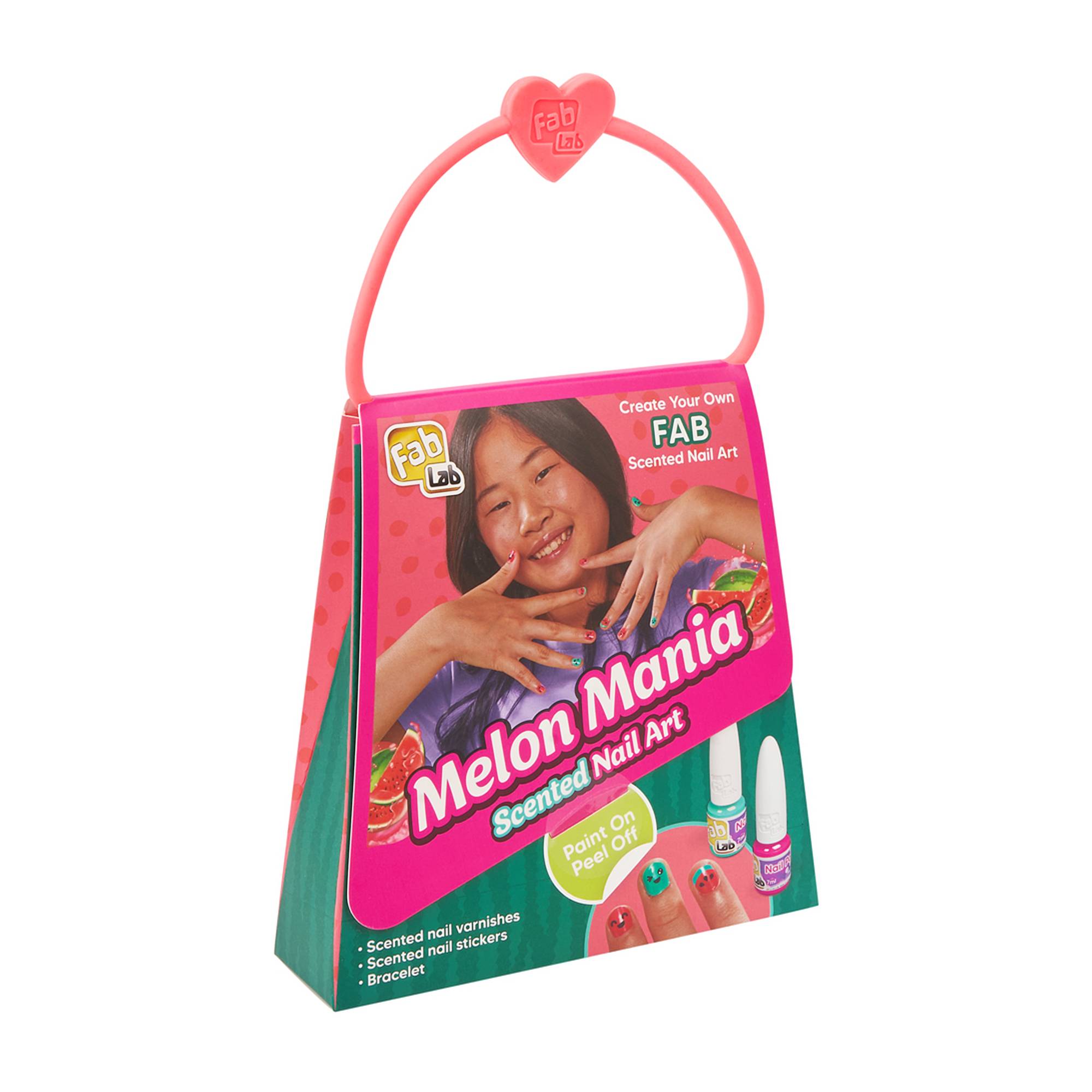 FabLab Melon Mania Scented Nail Art