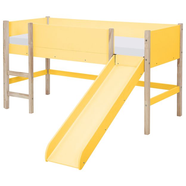 CAMA DE SOLTEIRO COM ESCORREGADOR 78 CM PIN PLAY