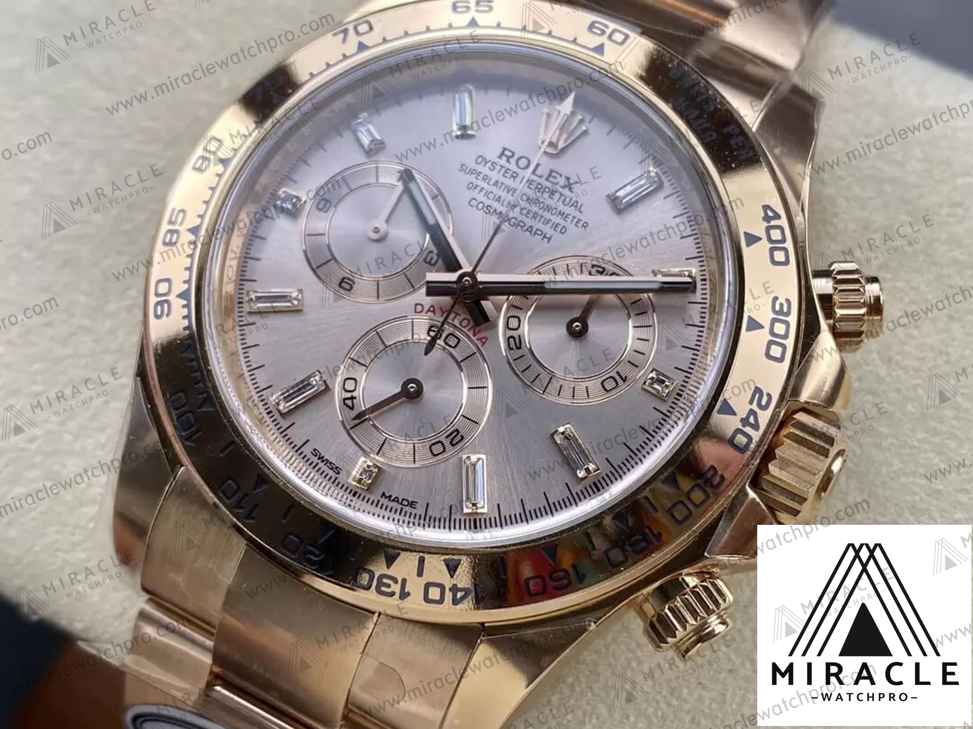 ROLEX-COSMOGRAPH DAYTONA-REF.M116505-0017-ELITE CLONE-40MM(Everose Gold)-Replica Watch