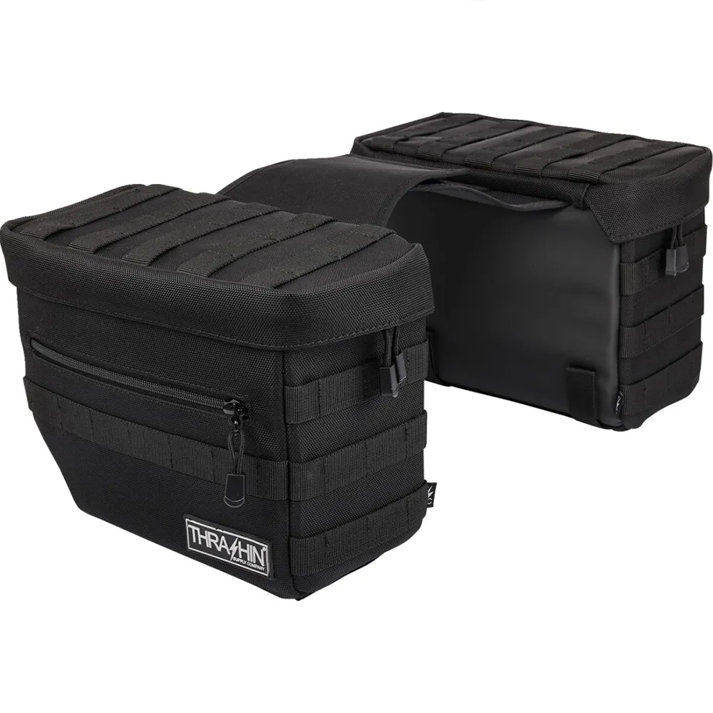 Thrashin Supply Co TSB-0006 side saddlebag set