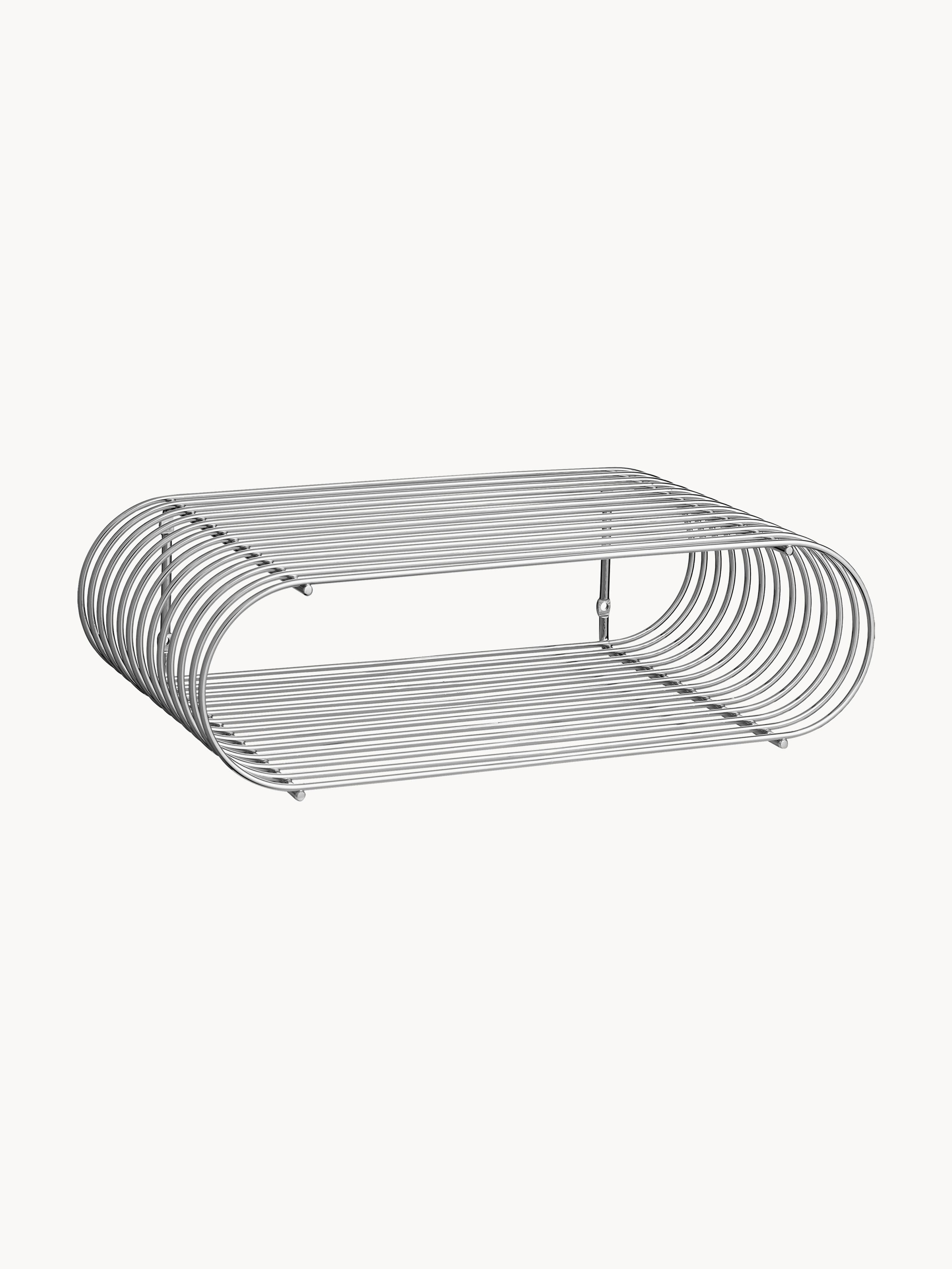 Metall-Wandregal Curva, B 40 cm