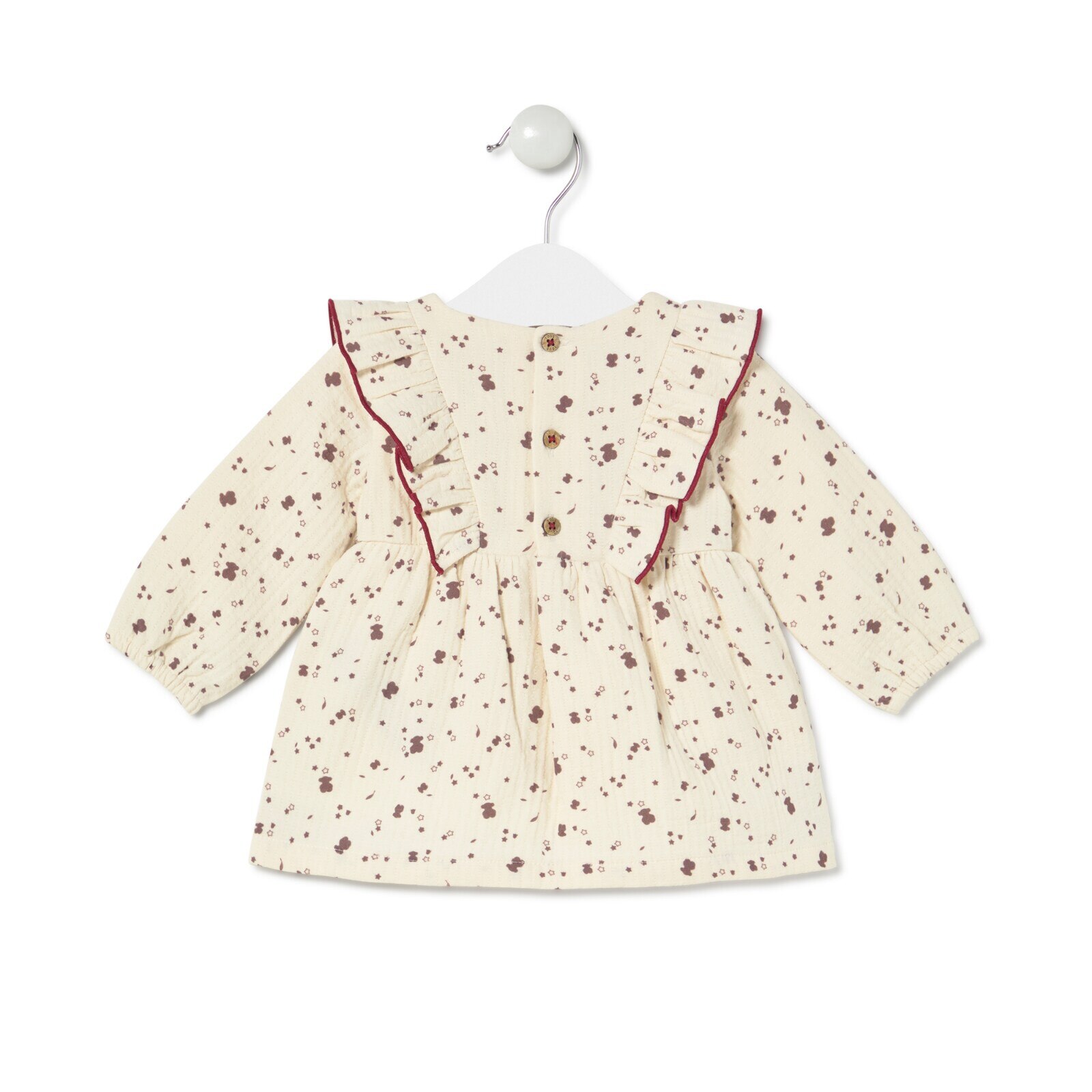 Vestido de niña Garnet crudo