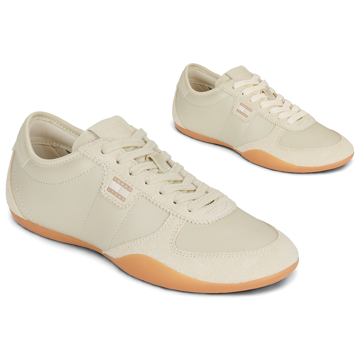 Tommy Jeans - TJ BALLET SNEAKER - Beige