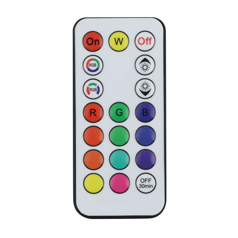 Spot LED solaire Sambuco noir RGB 3 W EGLO