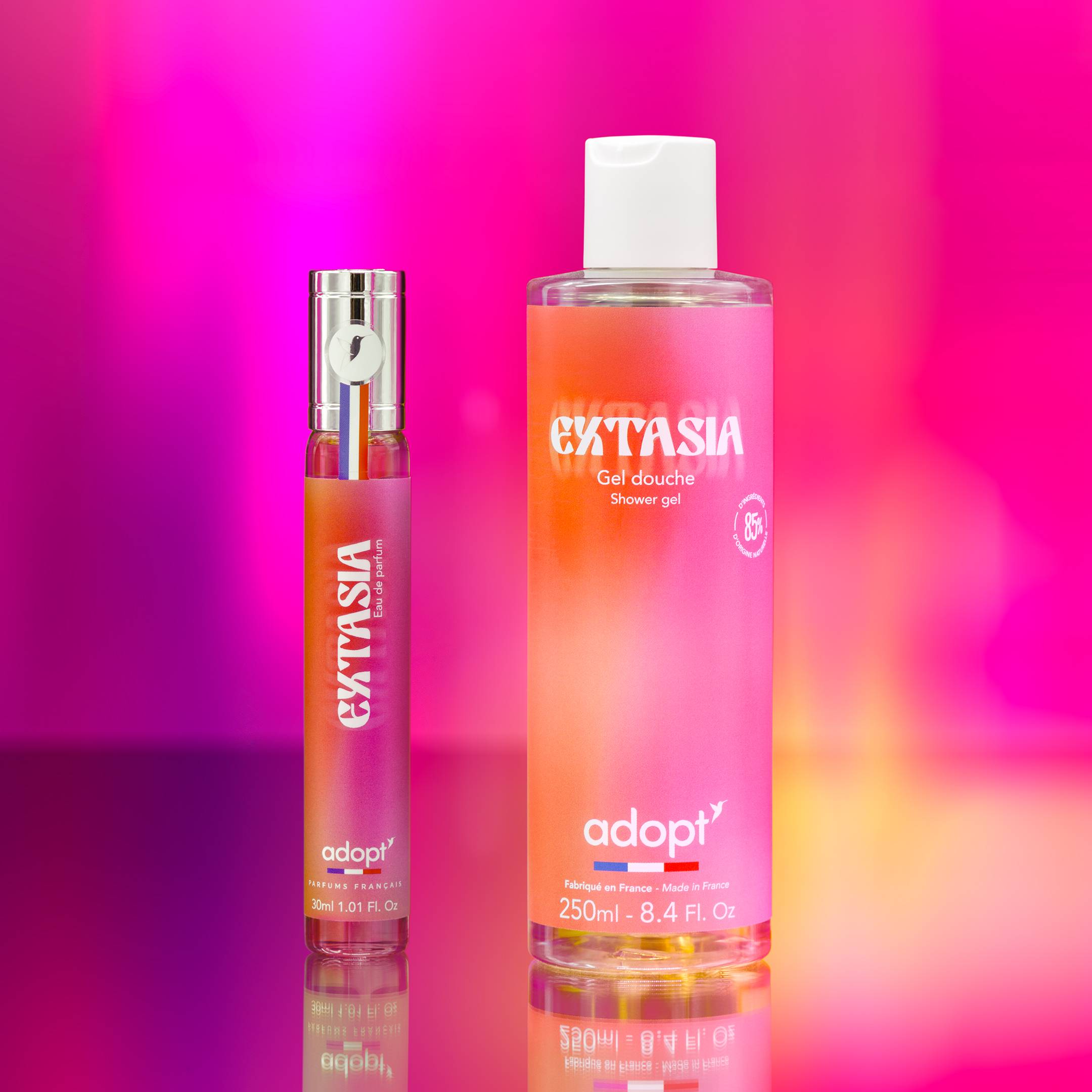 ExtasiaCoffret eau de parfum 30 ml   Gel Douche 250 ml