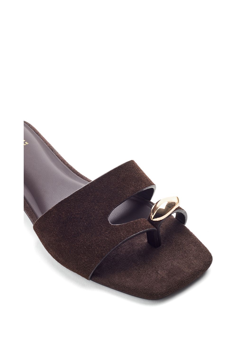 Moda In Pelle Leera' Suede Sandals