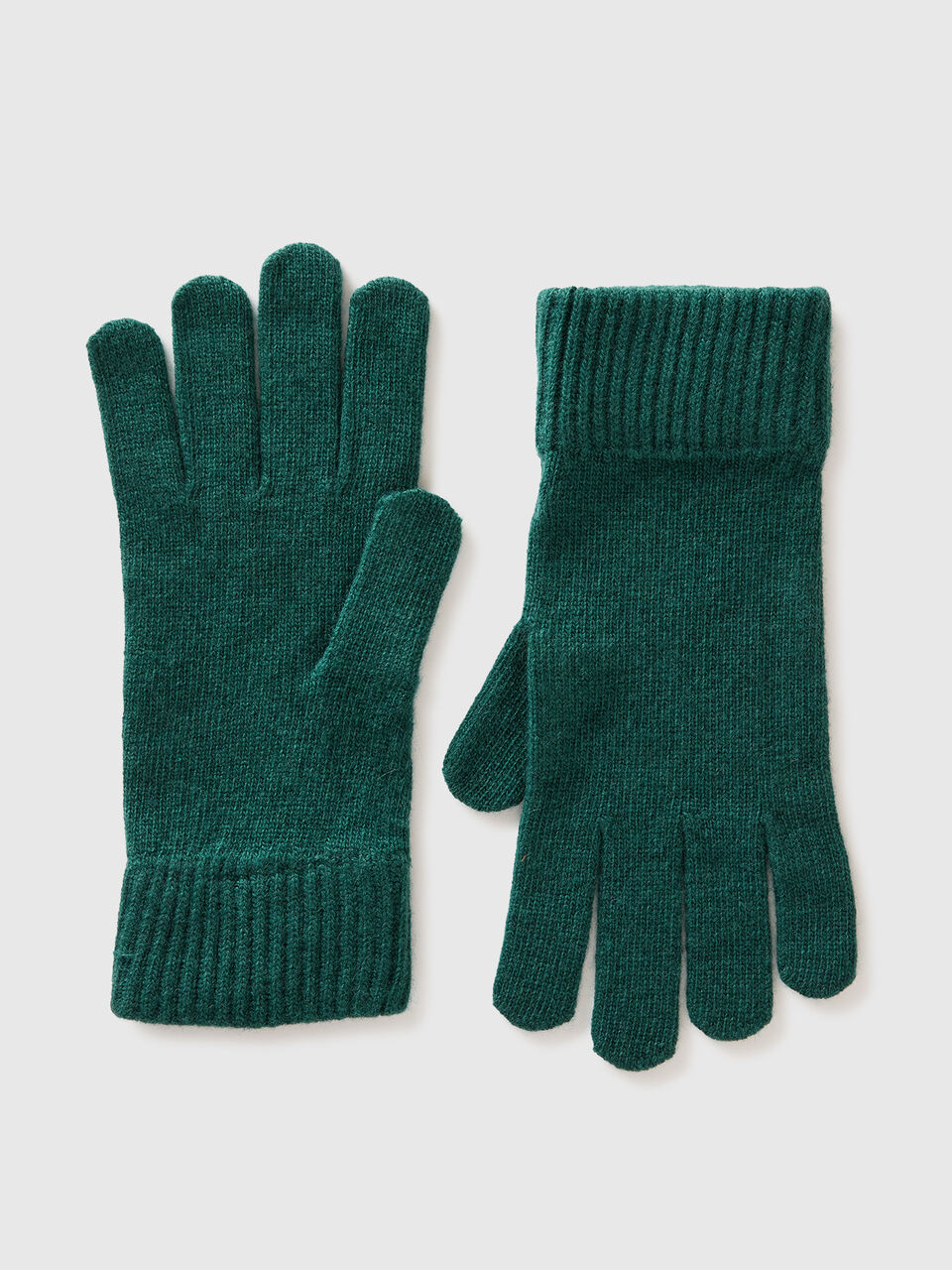 Gloves in pure virgin wool