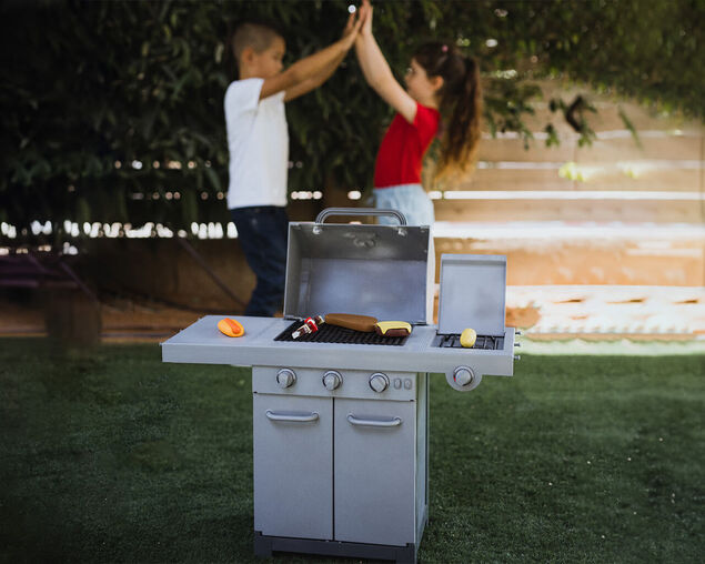 CharBroil Kids Pretend Play Toy BBQ Set