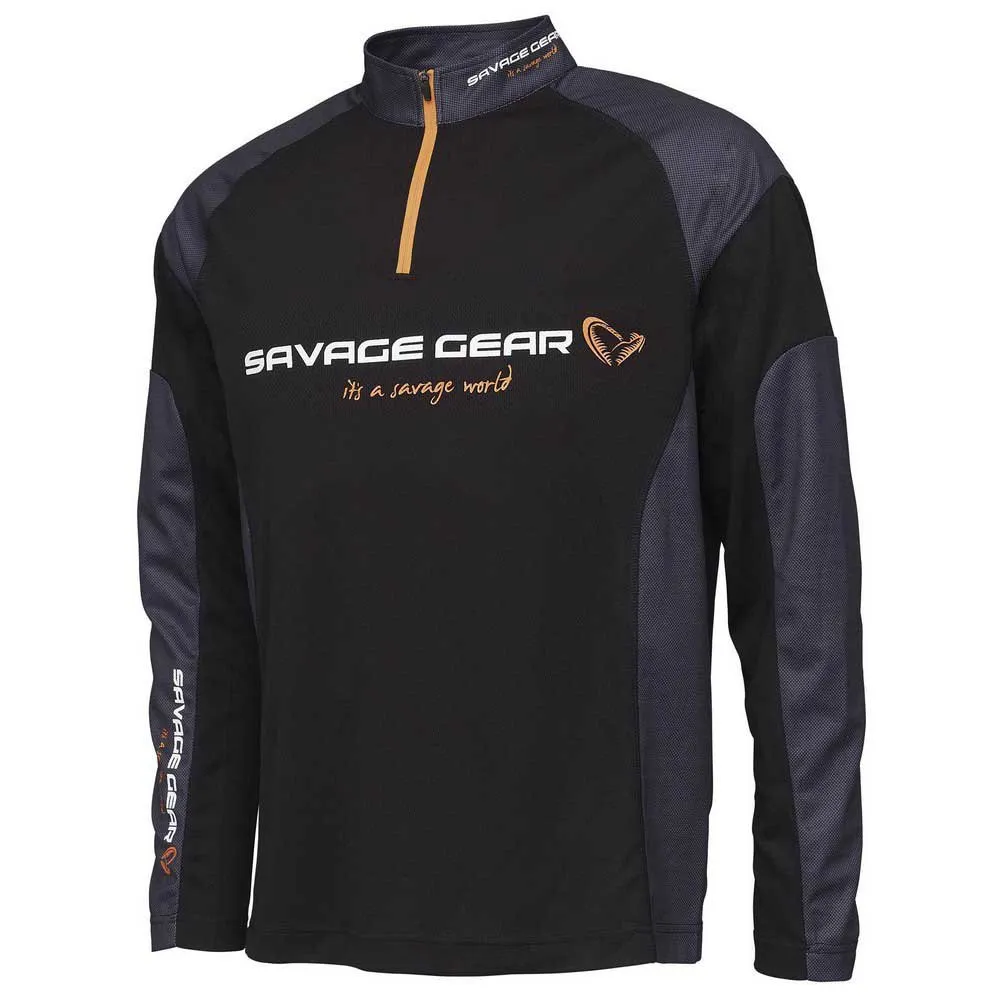 Savage Gear Tournament Gear half zip sweatshirt