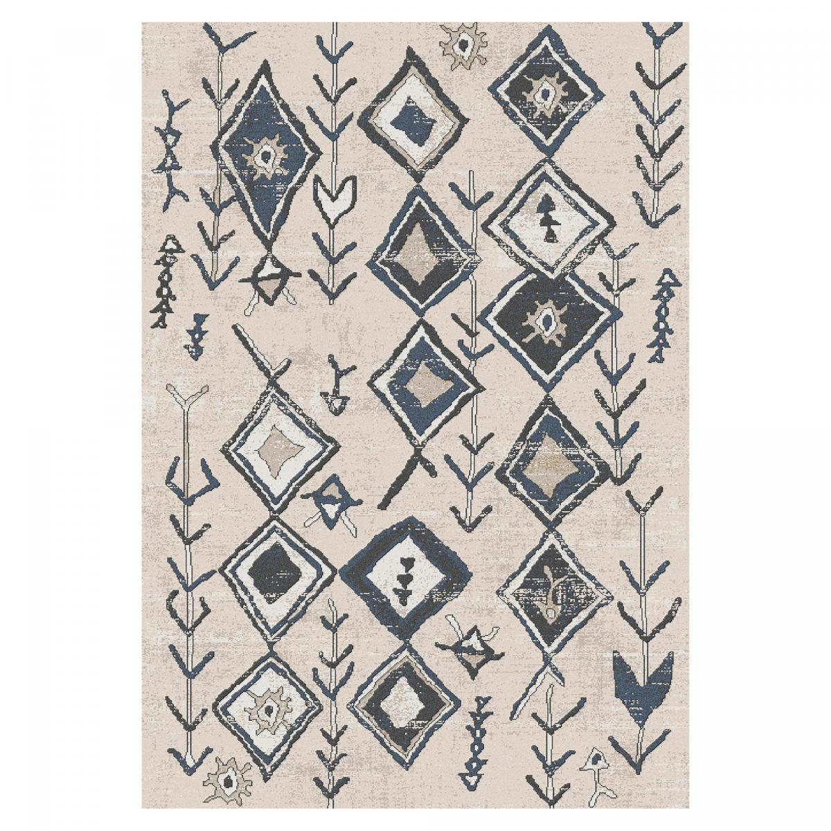 ELAM - Tapis berbère style beige 150x220