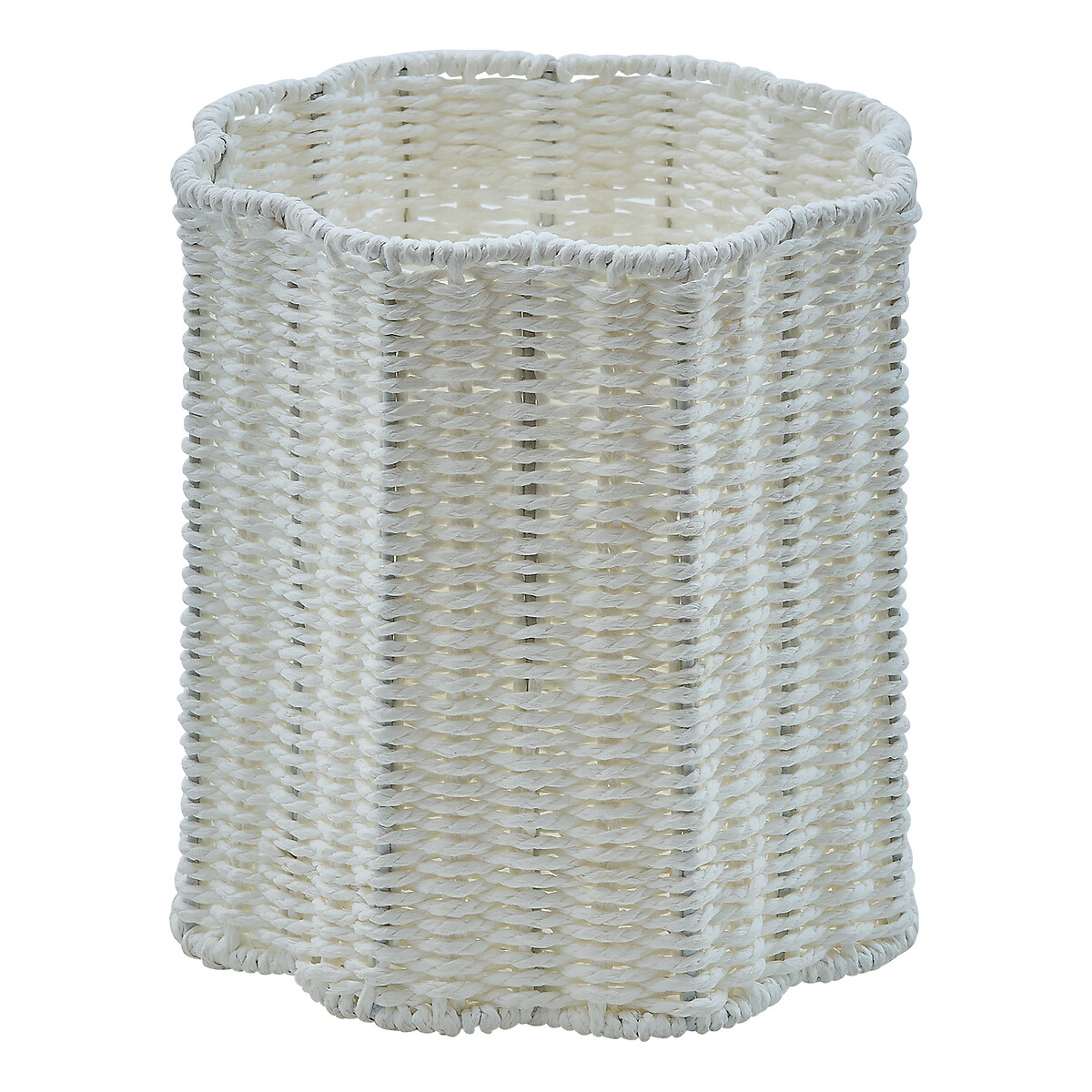 Cesto BLOOMY branco em corda 25cm