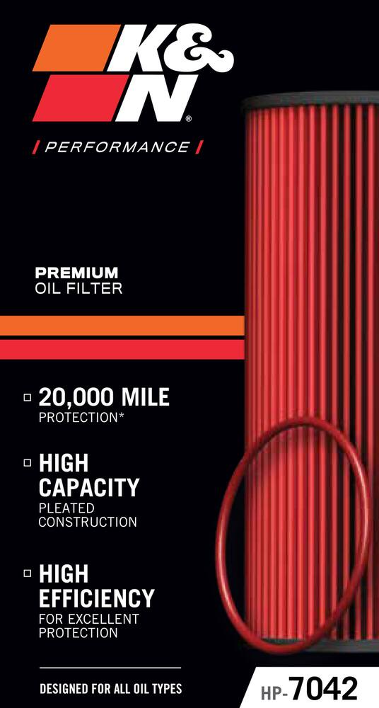 K&N HP7042 Performance Gold Oil Filter