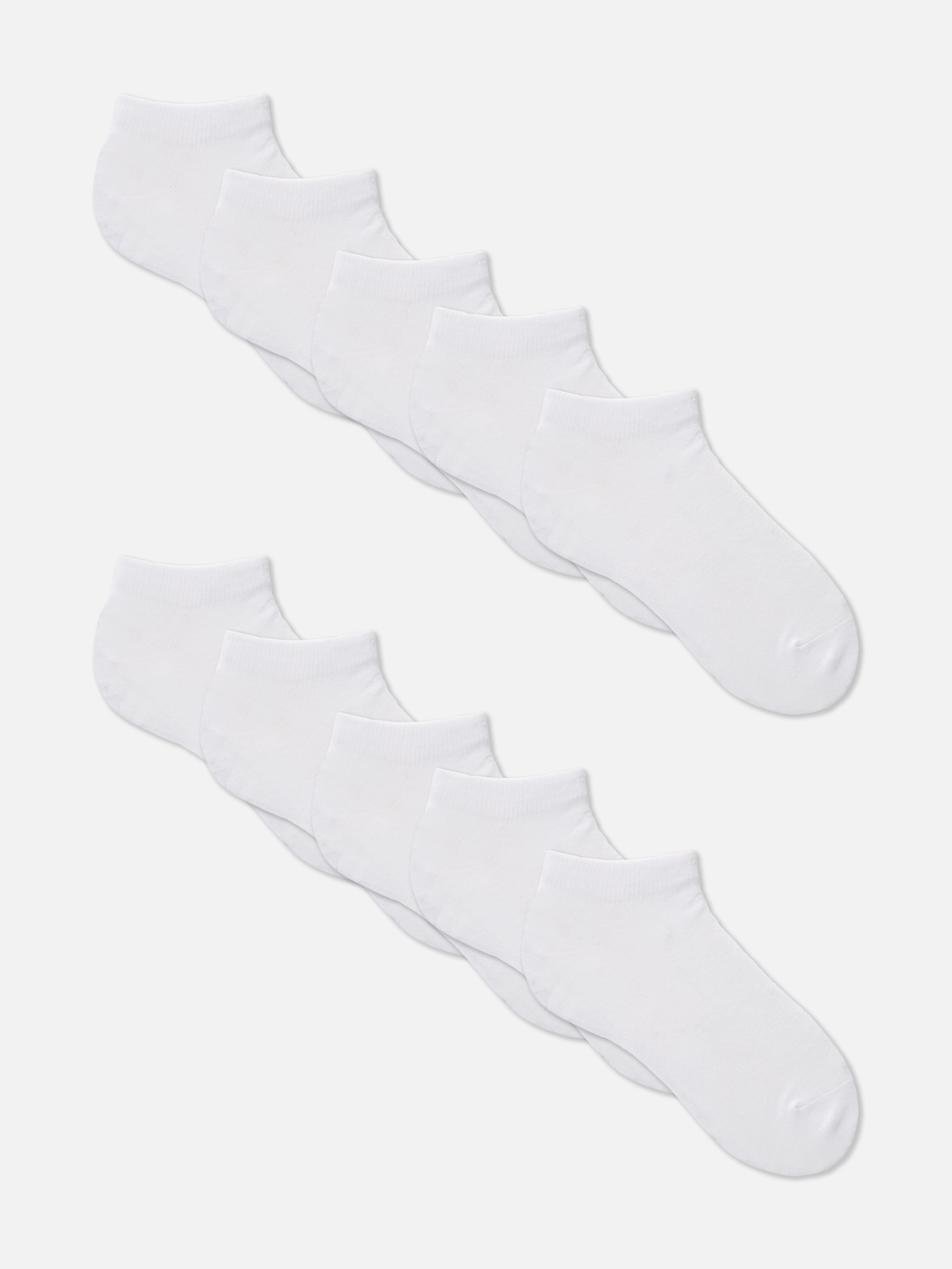 10-Pack Essential Sneaker Socks