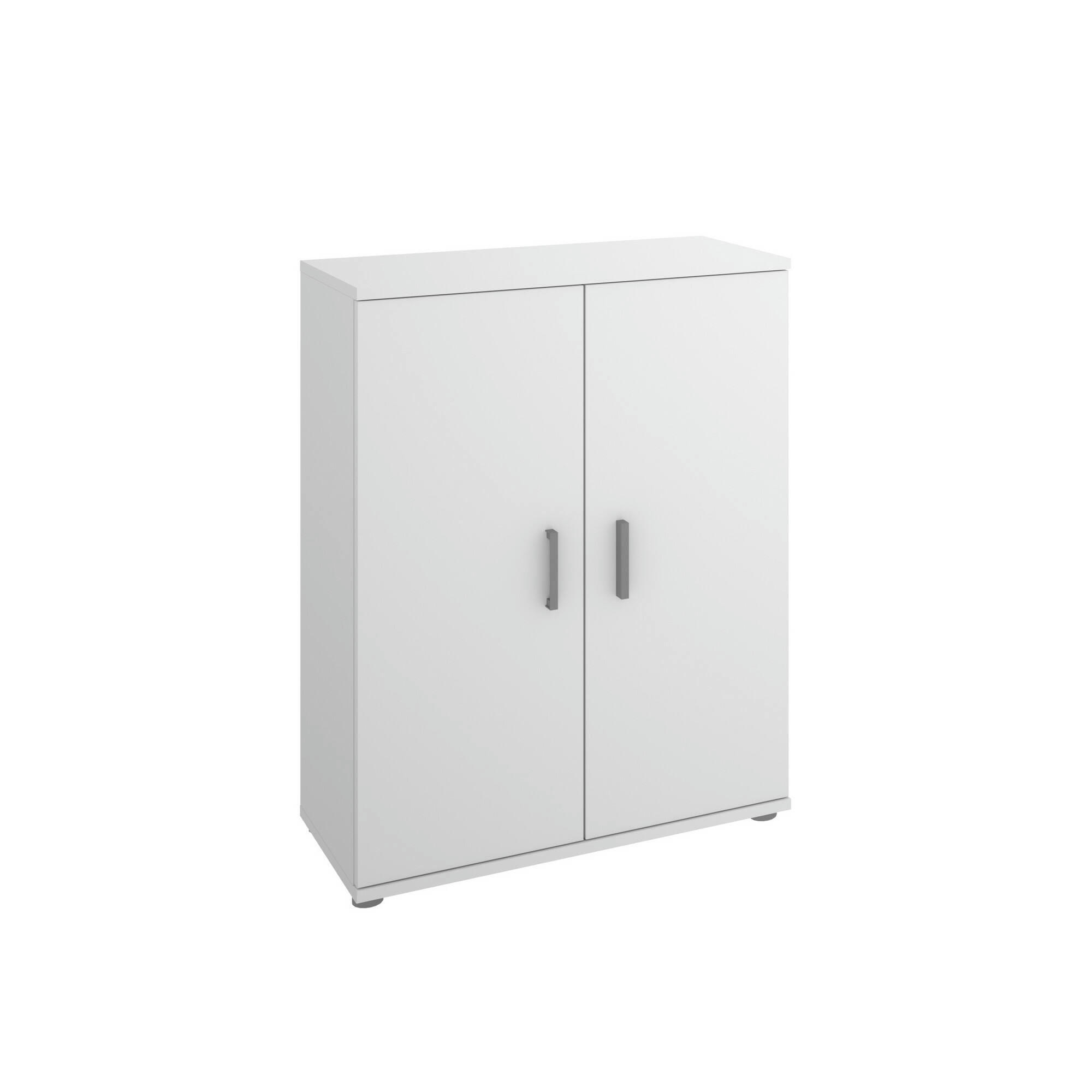 DMEDR - Armoire polyvalente effet bois blanc