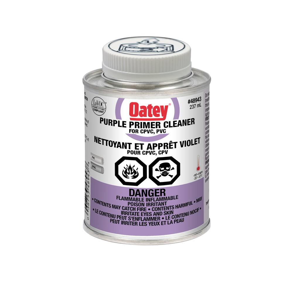 Oatey Handy Pack with Rain-R-Shine PVC Cement & Purple Primer Cleaner