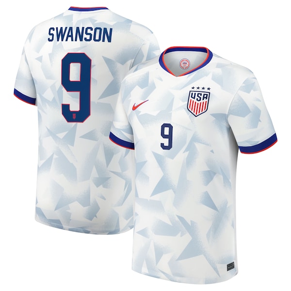 Mallory Swanson USMNT Nike 2025 Home Replica Player Jersey - White