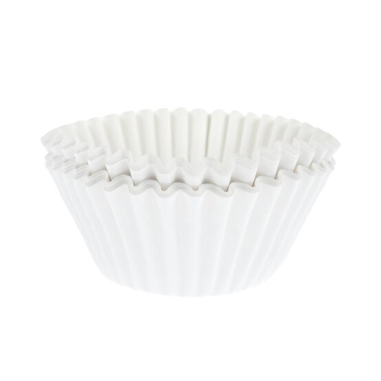 White Cupcake Cases 50 Pack