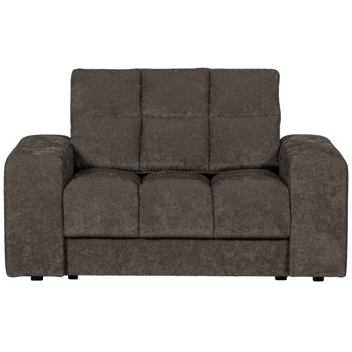 WOOOD loveseat Second Date - Vintage - Warm Grijs - 78x136x101