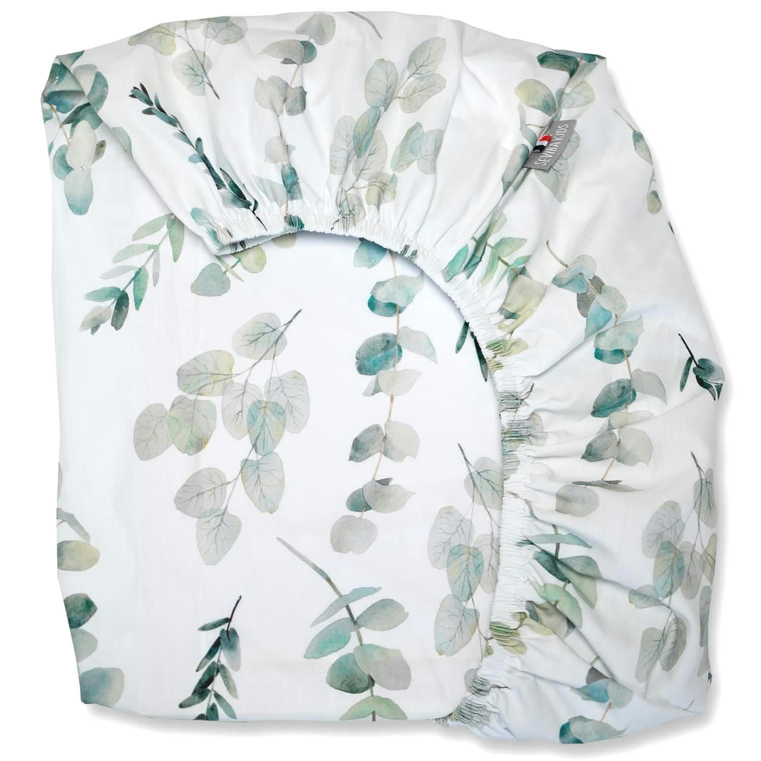 EUCALYPTUS - Drap housse couffin ovale  72 x 32cm