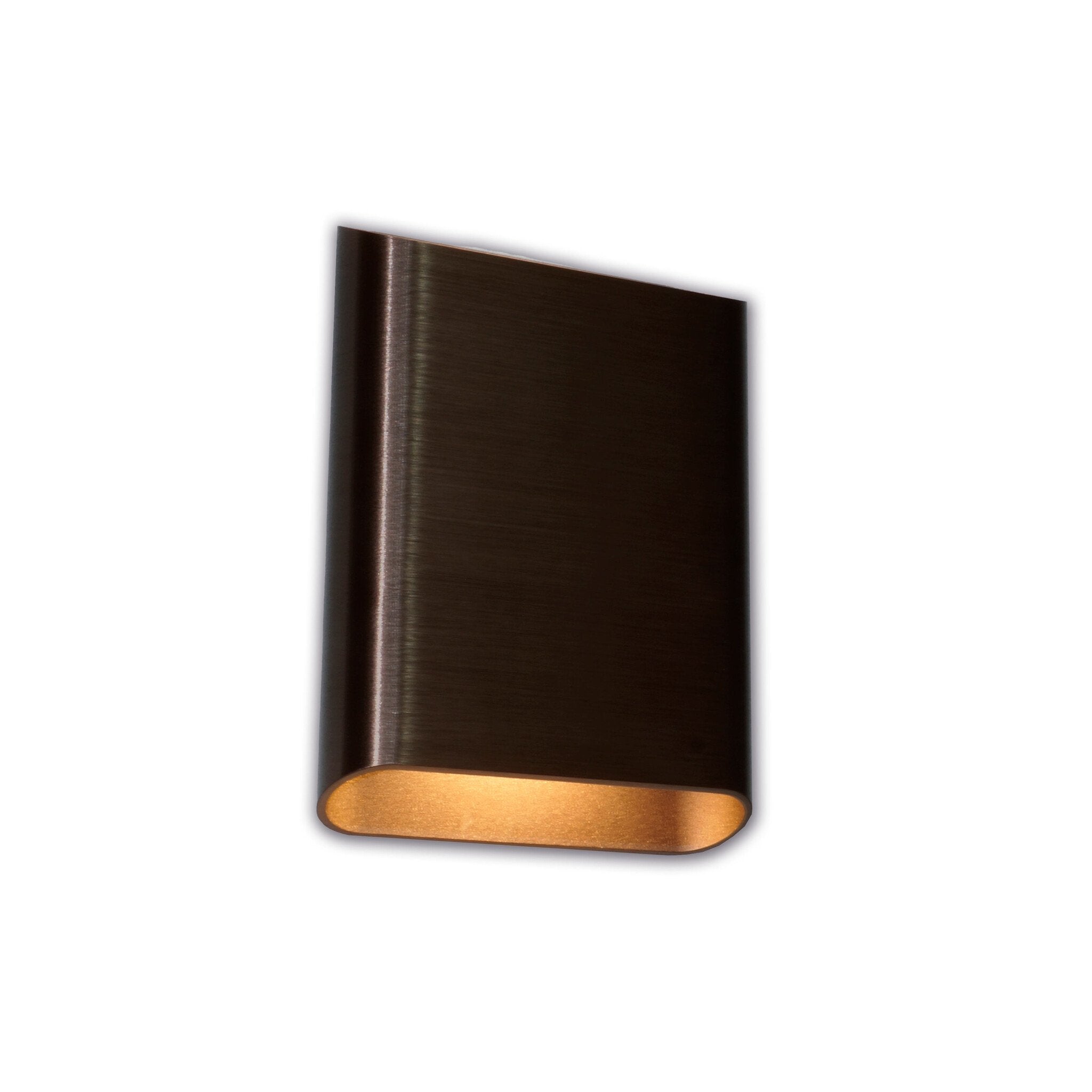 Artdelight wandlamp Diaz - 2 lichts - 4 x 20  cm - brons