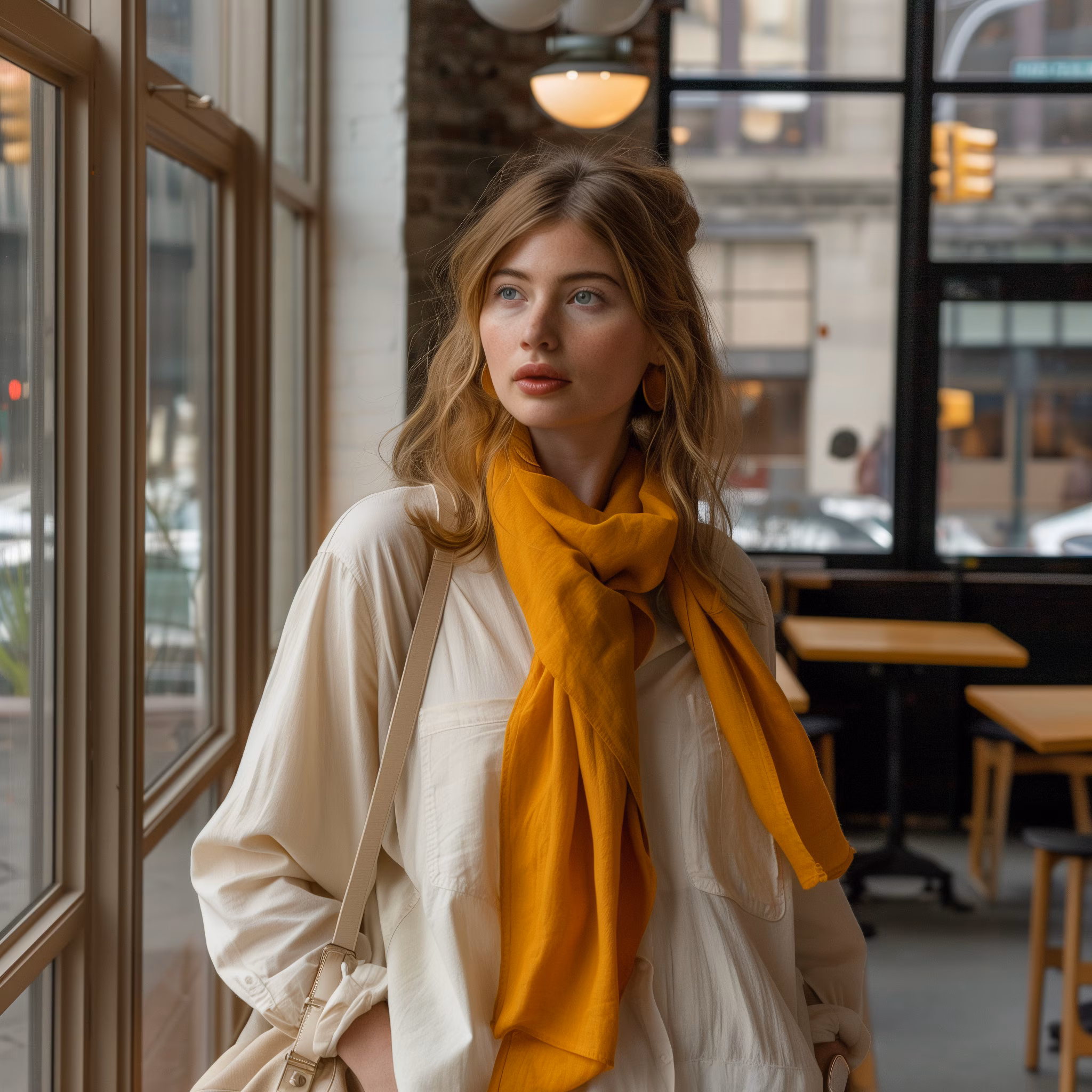 Stylish Belgian Linen Scarfs | 41 Trendy Colors, 6 Perfect Sizes | Must-Have Accessory for Every Occasion - Christmas Gift for Her