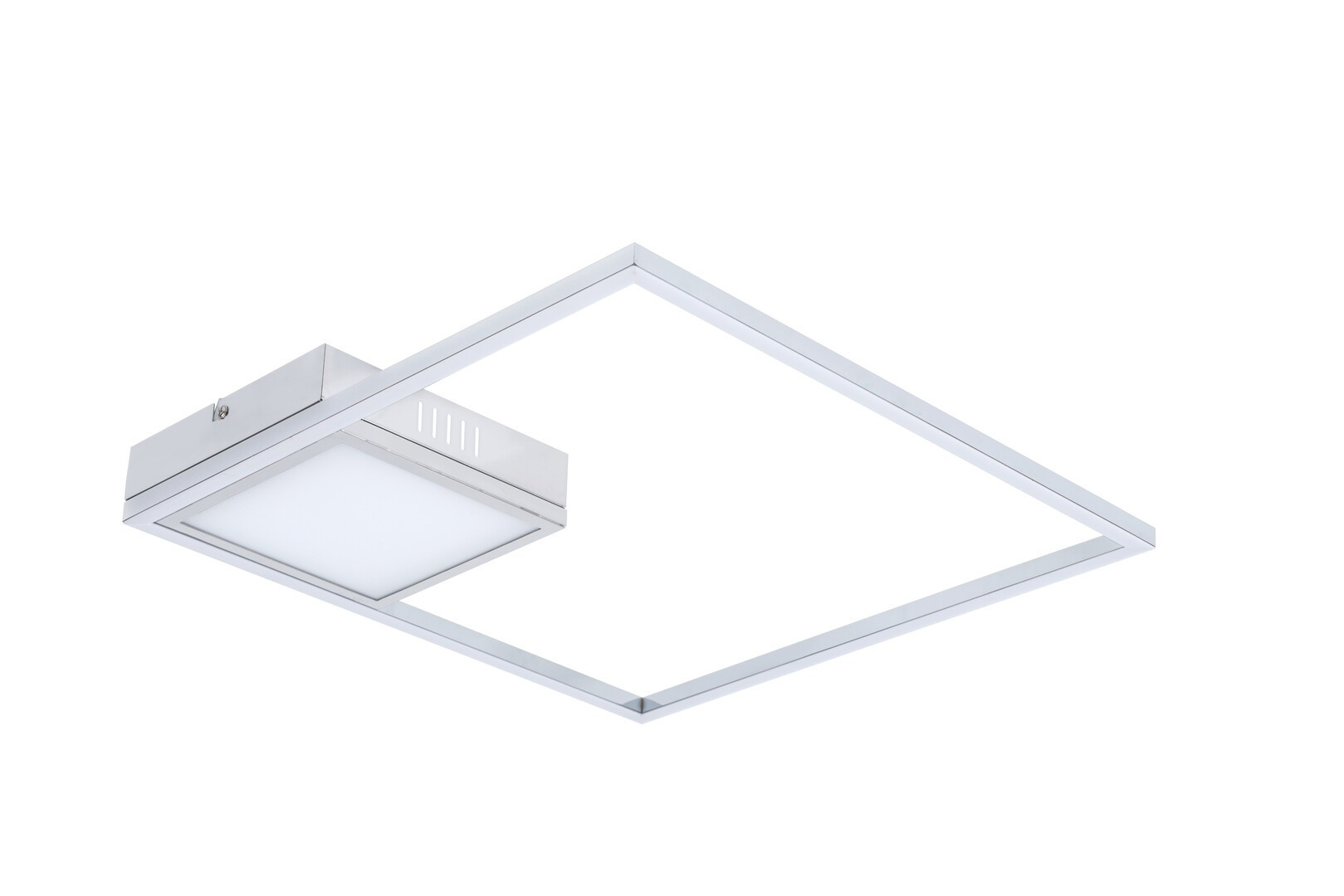 Plafon Siriuskwadratowy srebrny LED 1x30W 40cm 1900lm IP20 Rabalux