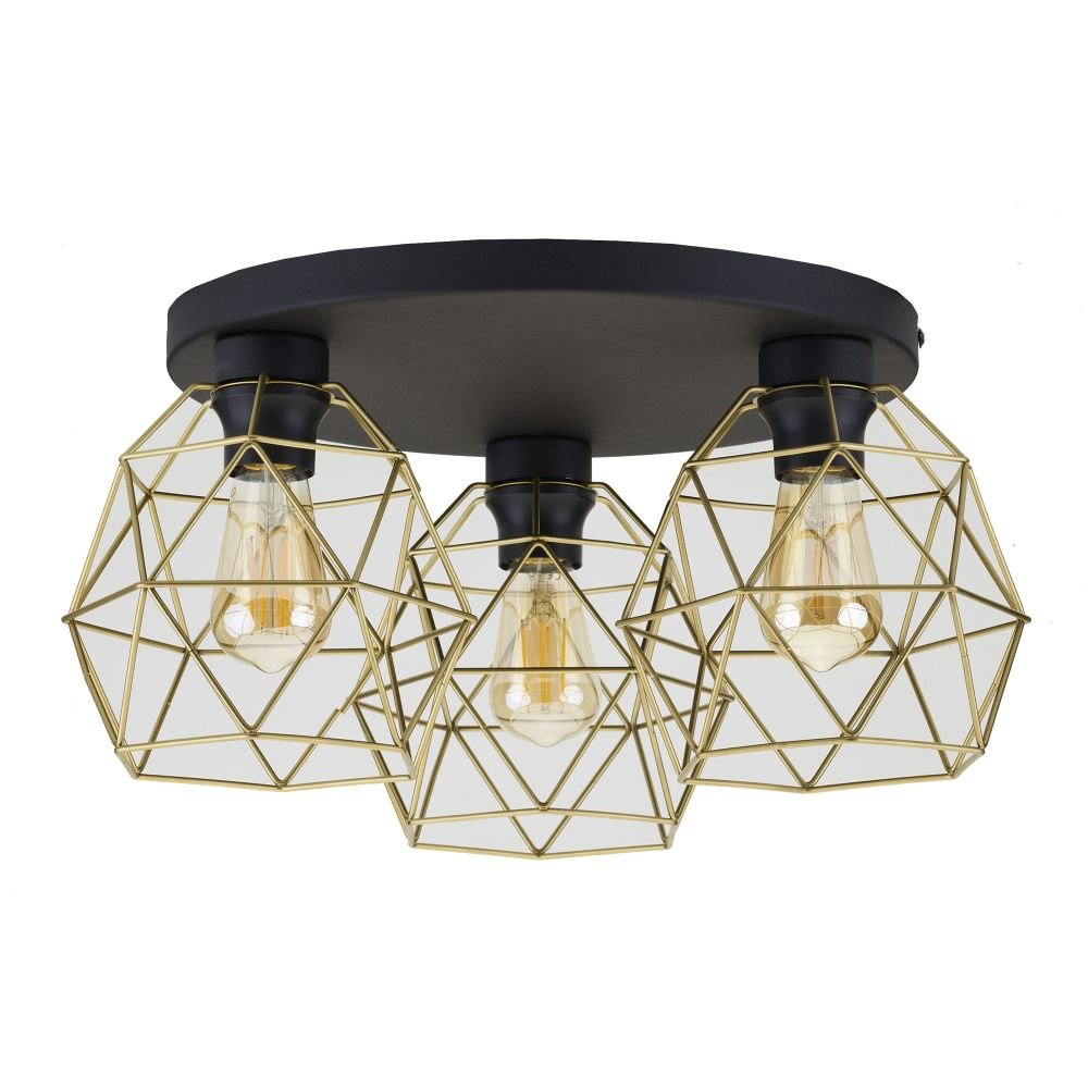 Lampa sufitowa GALAXY BLACK/GOLD 3458 TK Lighting