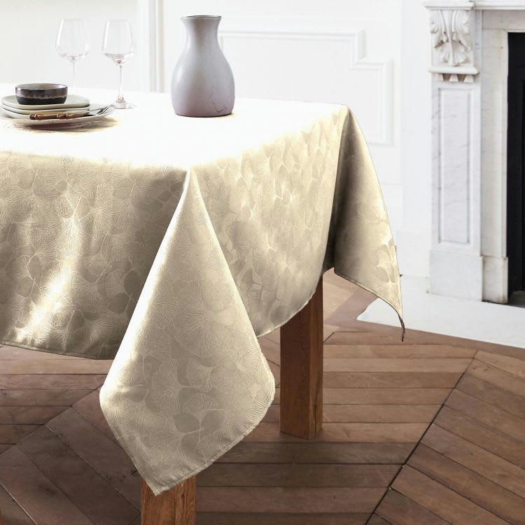 ABANICO - Nappe en Polyester Rose 160x160 cm