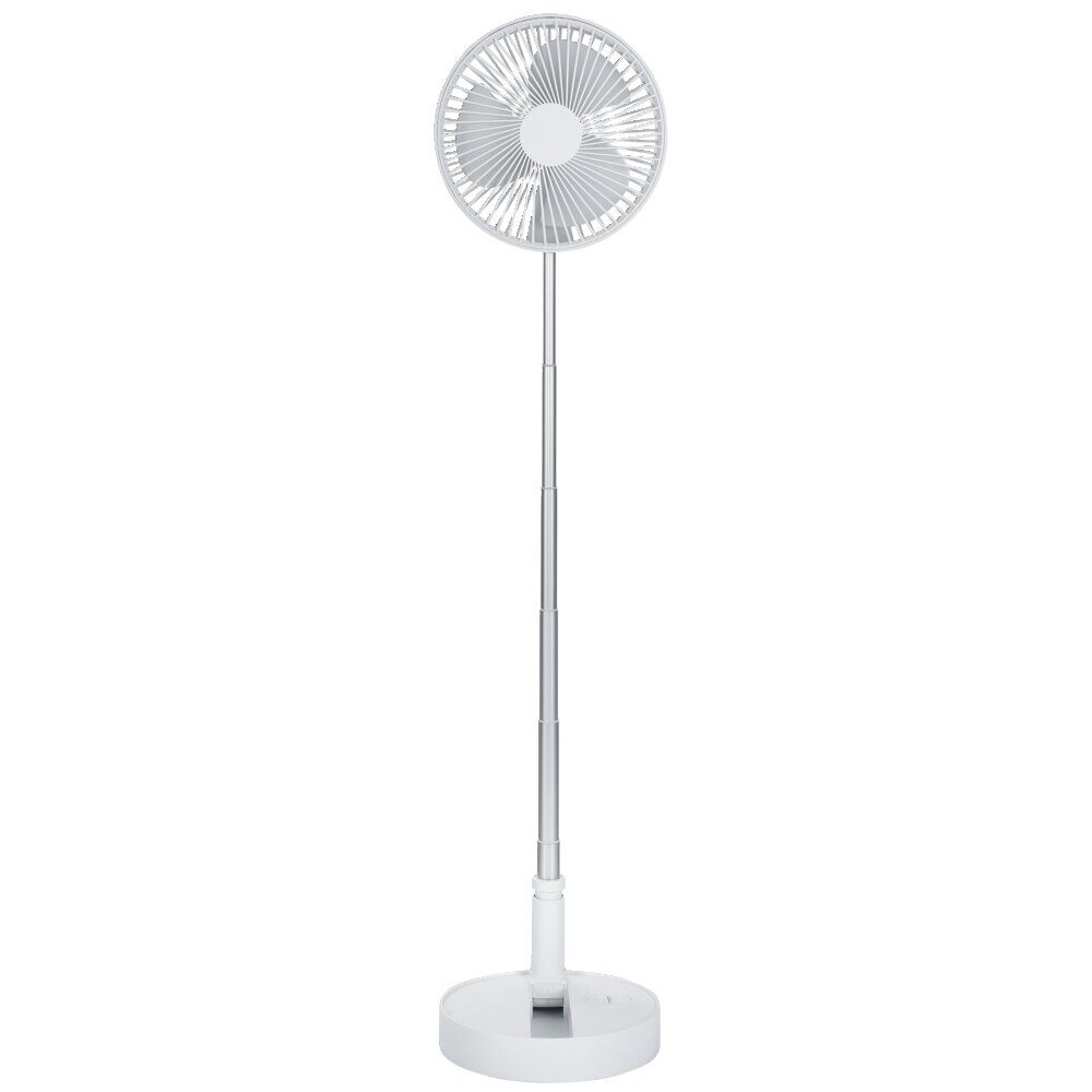 Ventilateur télescopique nomade blanc