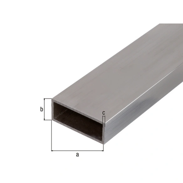 Ba-Profil, BxL: 50 x 1000 mm, silberfarben