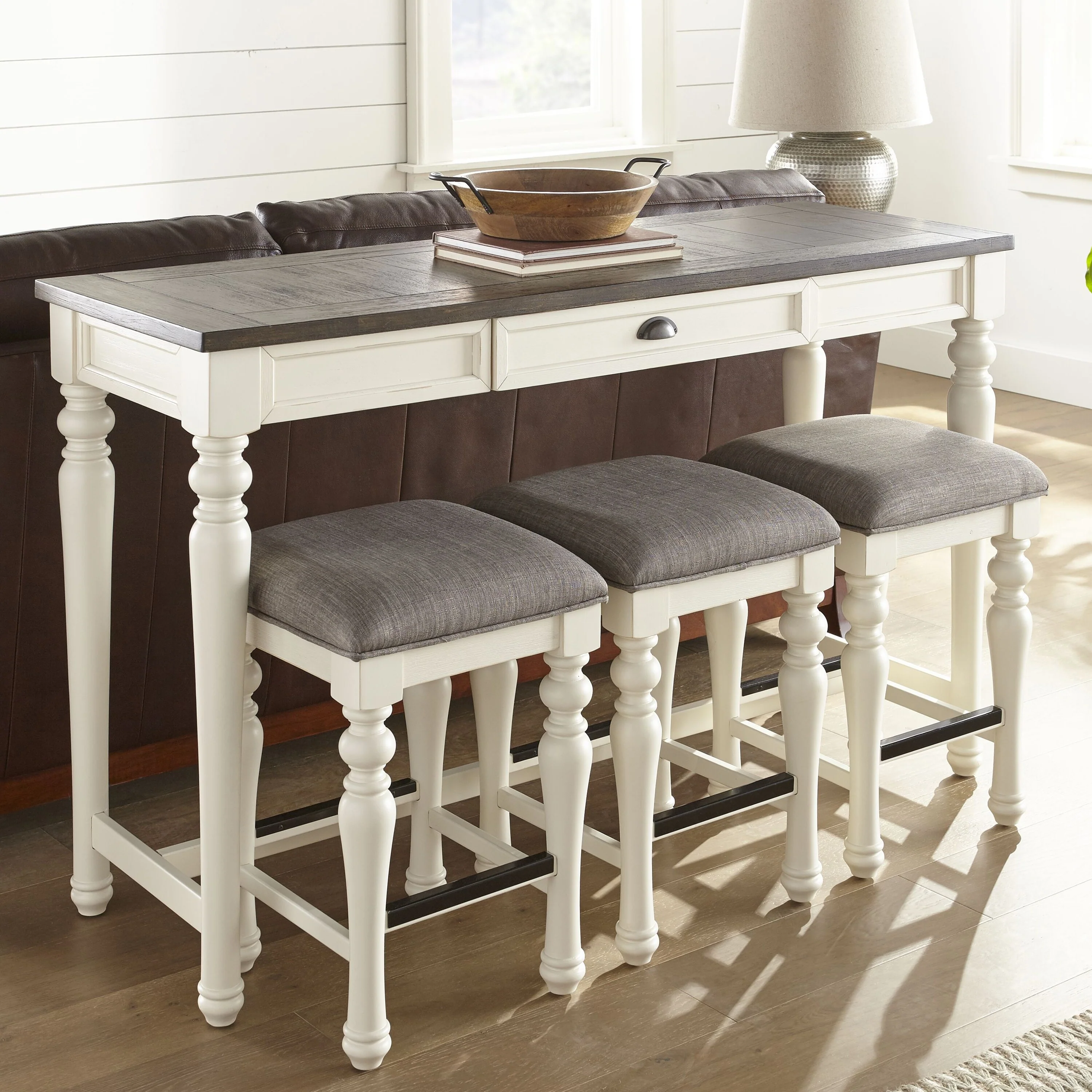 Steve Silver Jillian Multi-purpose 4-Piece Console Bar Set
