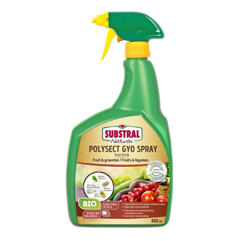 Insecticide pour fruits et légumes prêt-à-l'emploi Polysect Gyo Spray 0,8 L SUBSTRAL