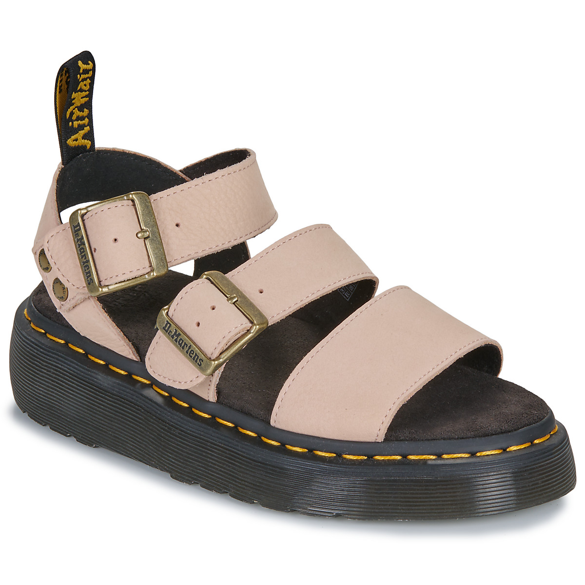 Dr. Martens - Gryphon Quad Powder Pink Milled Nubuck - Pink