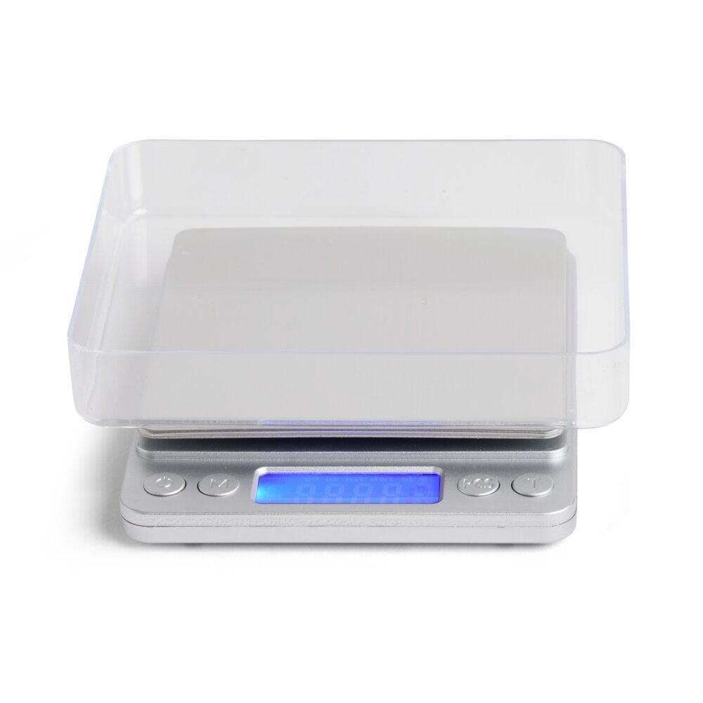 Balance de cuisine électronique max.3kg avec 2 contenants 10,6x12,7cm