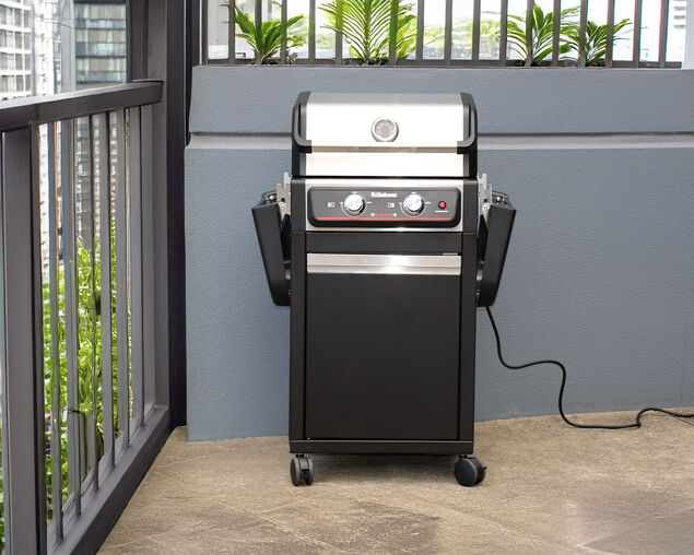 Billabong 2 Burner Electric BBQ on Cart